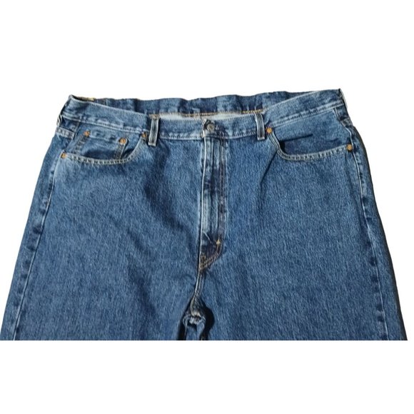 Levis 550 Jeans Mens Size 44 x 32 Relaxed Fit Blue Denim - Picture 6 of 13